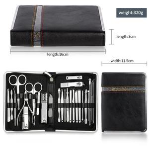 Manicure Pedicure Set Stainless Steel <b>Nail</b> Clippers Cuticle Nipper Dead Skin Scissors Cleaning Grooming <b>Nail</b> <b>Tool</b> Feet Toenail - Product Image 2