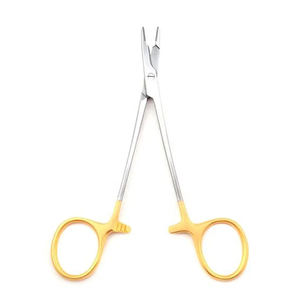 Porte-aiguilles Olsen Hegar avec ciseaux 17 cm |   Instruments chirurgicaux en acier inoxydable de haute qualité, porte-aiguilles de suture - Product Image 6