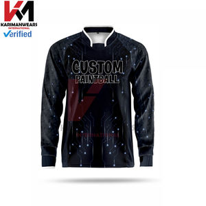 Maillot de paintball tactique à marque privée avec doubles poches bicep et zones de fixation auto-agrippantes – Équipement en gros - Product Image 2