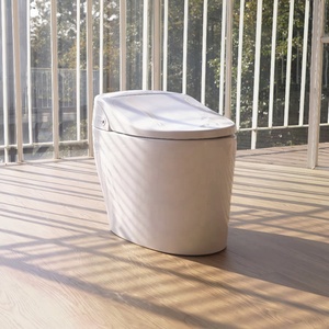 TREVI-Inodoro de bidé inteligente, diseño moderno, automático, de acero inoxidable, apertura de boquilla, cierre de plástico, menos uso de agua - Product Image 4