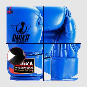 Guantes de Boxeo Profesionales Ligeros de Alta Calidad, Personalizados OEM/ODM, Transpirables, Ajustables con Correa para la Muñeca, Dedos Completos, Genuinos - Product Image 4