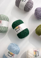 YARNA Hanji Soul (50g) 90% Hanji 10% Coton Doux Écologique DIY Tissage Vêtements Fibre de Mûrier Papier Coréen Peluche Coloré