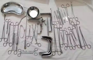 Juego de Instrumentos Quirúrgicos Manuales para Laparotomía Básica, Aprobado por CE e ISO, 104 Piezas, Acero Inoxidable, Reutilizable, Esterilizado a Alta Temperatura - Product Image 2