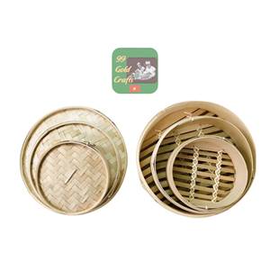 Factory Price Natural Bamboo <b>Steamer</b> BPA Free Chemical Free for Healthy Steam Cooking USA Kitchenware Wholesale Bulk Price - Product Image 6