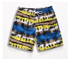 Shorts de bain décontractés en polyester pour hommes, style urbain, collection été 2026, vente en gros, shorts de plage imperméables pour hommes - Product Image 5