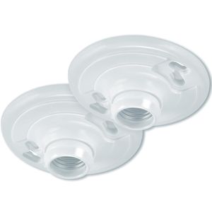 Lot de 2 supports de lampe en plastique sans clé, bases de lampe faciles à utiliser - Product Image 1