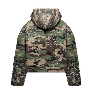 SHY SPORTS – Vêtements d'hiver ultra modernes de haute qualité fabriqués en usine, avec perles, strass et fermetures éclair en forme de goutte d'eau, essentiels unisexes - Product Image 2