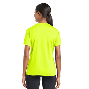 T-shirt ample en coton 100% pour femme, col en V, respirant, coupe classique, avec logo personnalisé, prix de gros - Product Image 5