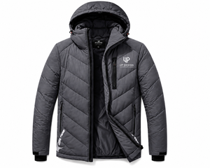Chaqueta de Invierno Impermeable con Capucha para Hombre, Chaqueta Acolchada para Senderismo al Aire Libre, Abrigo Informal, Fabricante OEM ODM - Product Image 3