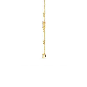 Elegante Colgante de Diamante Cultivado en Laboratorio de Oro Amarillo de 14K, 1.57 CTW, Corte Redondo, Joyería Fina para Mujer, Boda, Ceremonia Nupcial - Product Image 6