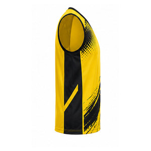 Maillot de volley sans manches personnalisé pour équipe sportive avec tissu respirant, toucher doux et mouvements flexibles - Product Image 5
