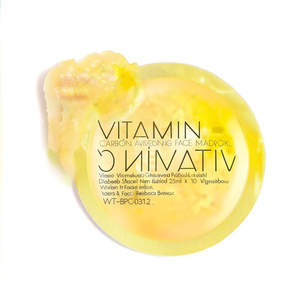 Masque visage éclaircissant à la vitamine C 25ml X 10 feuilles Reinbou WT-BPC-0312 - Product Image 2