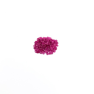 Perles de rubis naturels africains non traités, calibrées 4x6mm, pierres précieuses de rubis naturelles facettées pour la fabrication de bijoux, prêtes à l'emploi - Product Image 3