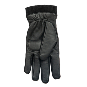 Guantes de invierno de piel de oveja para hombre, cálidos, transpirables, con forro polar, resistentes al viento, de cuero genuino, de alta calidad - Product Image 4