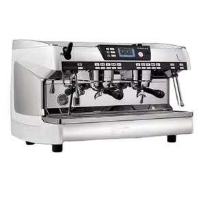 VENTAS RÁPIDAS Máquina de Espresso Comercial de Acero Inoxidable T3 de 3 Grupos, 20 Bares de Presión, Control Semiautomático, 2.2L - Product Image 1
