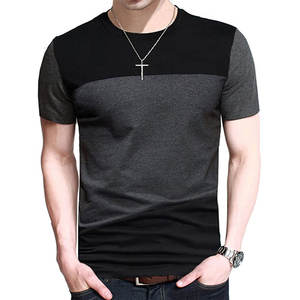 T-shirt de sport pour homme en coton tricoté 100% vierge, personnalisable avec logo, dernière qualité, vente chaude en gros - Product Image 4