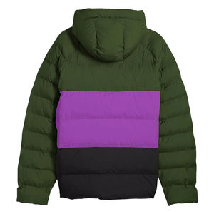 Chaqueta de Invierno Personalizada para Hombre, con Capucha, Acolchada, Impermeable, Reversible, con Cierre y Bolsillos Grandes, en 3 Tonos - Product Image 6