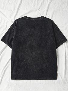 Acid Wash T <b>Shirt</b> Everyday Fashion Essential Combining Urban Style Relaxed Comfort and Contemporary Casual Clothing - Product Image 5
