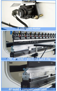 Suntay 2024 thủy lực da53t hệ thống controlsuntay Báo Chí phanh máy 130t/4000 kim loại thép 6 + 1 trục CNC Máy uốn - Product Image 6