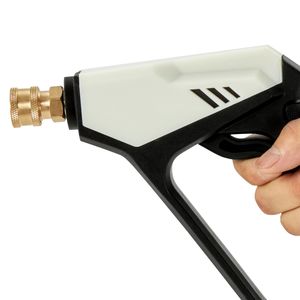 Pistola de lavado a presión de alta presión de 5000 PSI con entrada/salida M22 de 14 mm/15 mm/3/8 pulgadas y manguera de 1/4 pulgadas - Product Image 1