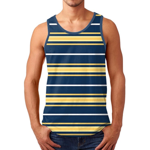 AZORES SPORTS 2026 Débardeur de sport d'été pour homme 100% Coton Écologique Respirant Séchage Rapide Tenue de sport pour la gym - Product Image 1