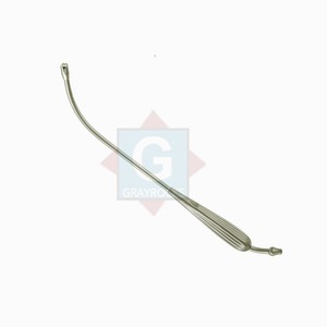 Tube d'aspiration chirurgical Frazier DEBAKEY Adson en acier inoxydable gris, modèle -6565-03, source d'alimentation manuelle, certifié CE, le plus vendu - Product Image 2