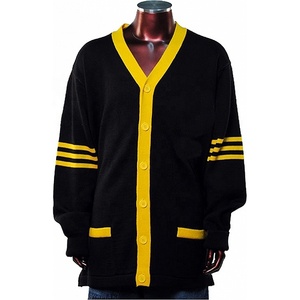เสื้อคาร์ดิแกน Iota Phi Theta สำหรับผู้หญิง คอวี แขนยาว ปักลายตัวอักษรโลโก้ เสื้อสเวตเตอร์ถักลำลอง - Product Image 5