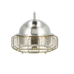 Olla de Metal Decorativa Martillada de Diseño, Chapada en Oro, de Calidad Superior, Hecha a Mano, la Más Vendida - Product Image 5