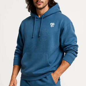 Sudadera Holgada de Algodón Mezclado para Hombre con Diseño Limpio, Textura Suave y Ajuste Cómodo para Salidas de Fin de Semana o Uso Diario Informal - Product Image 3