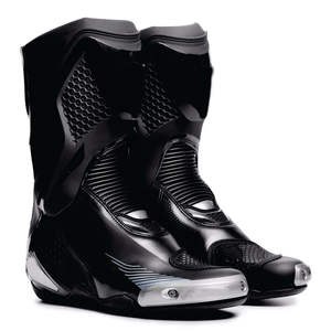 Botas de Motociclismo de Piel Sintética PU, Diseño Deportivo y Elegante, Color Negro y Blanco en Contraste, Personalizables para Adultos, 2026 - Product Image 1