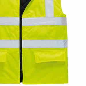 Chaleco de Seguridad Reflectante de Alta Calidad con Tiras Reflectantes, Estilo Nuevo, para Unisex, Chaleco de Trabajo Reflectante con Marca Personalizada - Product Image 4