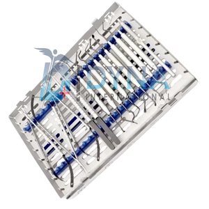 Kit de Cirugía Oral Periodontal de Alta Calidad, 15 Piezas, Casete de Esterilización, Instrumentos Dentales con Certificación CE, Dynaintl - Product Image 3