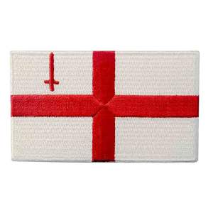 Parche Bordado con la Bandera de la Ciudad de Londres, Aplique Termoadhesivo o para Coser, Emblema - Product Image 1