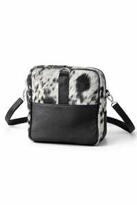 กระเป๋าเดินทางหนังวัวแท้ลายขนสัตว์ ดีไซน์เนอร์ รุ่น LHTB-0068 สำหรับเดินทางท่องเที่ยวหรือใช้เป็นกระเป๋าถือ  ขายส่งและส่งออก - Product Image 2