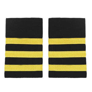 Epaulettes de Uniforme, Epaulettes de Piloto, Placas de Hombro, Epaulettes de Grado de Capitán - Product Image 6