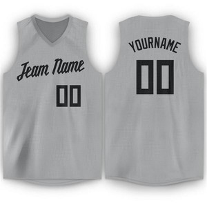 Maillot de basket-ball unisexe personnalisé sans manches, col rond, imprimé par transfert thermique, design rayé, évacuation de l'humidité, séchage rapide, 100% coton - Product Image 6