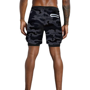 กางเกงวิ่งกีฬาผู้ชายแฟชั่นใหม่สุดฮิต ขายส่ง ไม่มีแบรนด์ ทรงฮิปฮอป ผ้ารักษ์โลก เอวยางยืด แห้งเร็ว ระบายอากาศได้ดี - Product Image 2