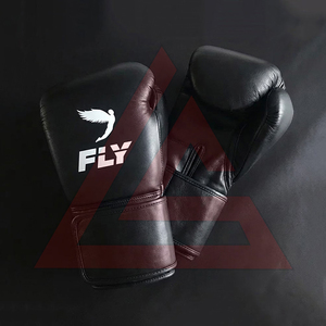 Gants de boxe Pro X 2 Fly sur mesure, neufs, en cuir véritable, pour adultes, pour Sanda, MMA, Kickboxing, entraînement et sparring. - Product Image 5