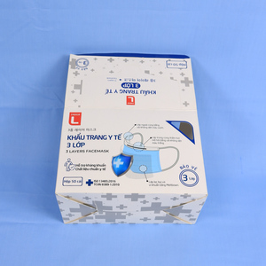 ชุดมาส์กหน้ารีไซเคิลได้กล่องกระดาษคราฟท์แบบยืนพิมพ์แบบกำหนดเอง - Product Image 2