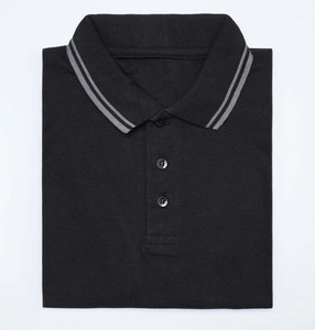 T-shirt d'été pour homme en tissu gaufré uni de qualité supérieure, à séchage rapide, avec boutons sur le devant, manches courtes, mélange de coton - Product Image 5