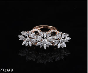 Anillo de Compromiso de Diamante Cultivado en Laboratorio con Triple Torsión en Oro Sólido de 10k, Corte Elegante, Certificado IGI, Moderno para Bodas y Fiestas, para Mujer - Product Image 6