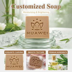 Customized Logo Design <b>Soap</b> Solid Cube For All Skin Types Adults Regular Size - Product Image 2