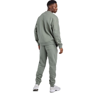 Conjunto de chándal premium oversize de cuello redondo, 380 GSM, de algodón polar grueso, estilo urbano, con hombros caídos, informal - Product Image 2