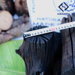 Charbon de mangrove à faible teneur en cendres, bâtonnets de charbon pour barbecue à combustion propre, pour restaurants et grillades en plein air - Product Image 3