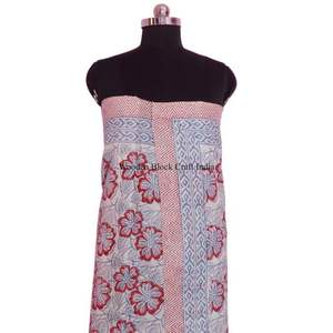 Pareo Estampado Hecho a Mano de la Mejor Calidad para Vestido de Mujer, Precio Bajo, Logotipo Personalizado, Sarong Estampado para Playa, Vestido de Mujer a Precio de Mayoreo - Product Image 3