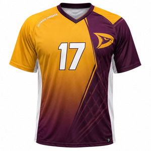 เสื้อทีมอัลติเมทดิสก์แบบกำหนดเอง เสื้อแข่งอัลติเมทดิสก์ โพลีเอสเตอร์น้ำหนักเบาพิมพ์ลายแบบระเหิด แห้งเร็ว ระบายอากาศได้ดี - Product Image 2