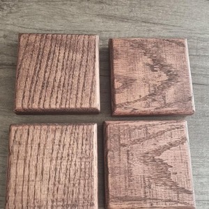 Sous-verre en bois pour la décoration de la maison, couleur bois naturel, pour la décoration de la table, pour la cuisine - Product Image 6