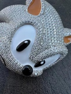 Collar con Colgante de Cristal de Sonic The Hedgehog, Plata 925 con Baño de Rodio, Amuleto de Dibujos Animados de Lujo, Regalo Unisex - Product Image 3