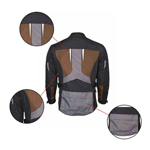 Blouson Textile Moto Homme Équipement de Protection Imperméable Coupe-Vent Certifié CE Vente en Gros OEM Logo Personnalisé PK - Product Image 6