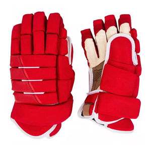 Guantes de hockey sobre hielo al por mayor, diseñados para uso competitivo con costuras resistentes y ajuste flexible, personalizados - Product Image 3
